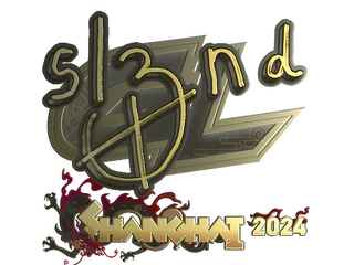 Sticker | sl3nd (Gold) | Shanghai 2024