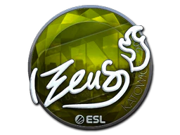 Sticker | Zeus (Foil) | Katowice 2019 image
