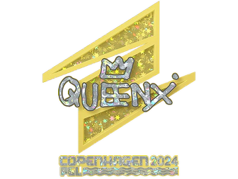 Sticker | Queenix (Glitter) | Copenhagen 2024 image