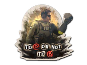 Sticker | To B or not to B image