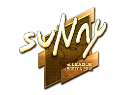Sticker | suNny (Gold) | Boston 2018 image