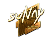Sticker | suNny (Gold) | Boston 2018 image