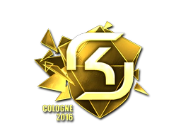 Sticker | SK Gaming (Gold) | Cologne 2016 image