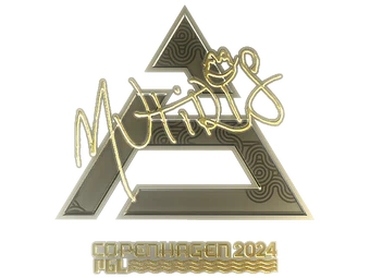 Sticker | MUTiRiS (Gold) | Copenhagen 2024 image