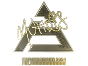 Sticker | MUTiRiS (Gold) | Copenhagen 2024 image
