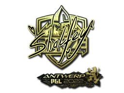 Sticker | shalfey (Gold) | Antwerp 2022 image