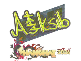 Sticker | Aleksib (Holo) | Shanghai 2024 image