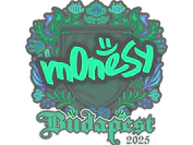 Sticker | m0NESY | Budapest 2025 image