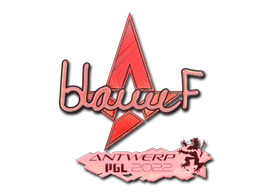 Sticker | blameF (Holo) | Antwerp 2022 image