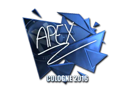 Sticker | apEX (Foil) | Cologne 2016 image