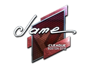 Sticker | Jame (Foil) | Boston 2018 image