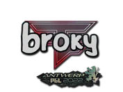 Sticker | broky | Antwerp 2022 image