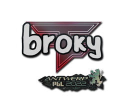 Sticker | broky | Antwerp 2022 image