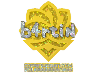 Sticker | b4rtiN (Glitter) | Copenhagen 2024 image