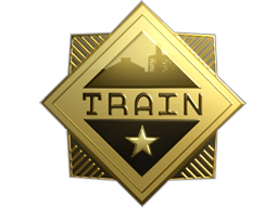 Sticker | Train (Gold) image