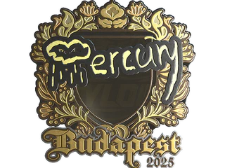 Sticker | Mercury (Gold) | Budapest 2025