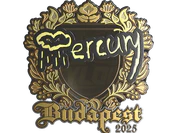 Sticker | Mercury (Gold) | Budapest 2025 image