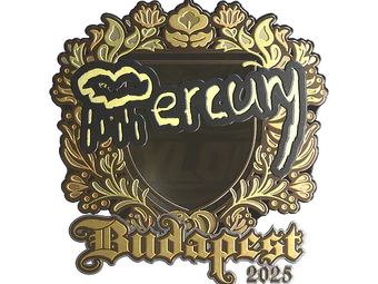Sticker | Mercury (Gold) | Budapest 2025 image