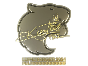 Sticker | KSCERATO (Gold) | Copenhagen 2024 image