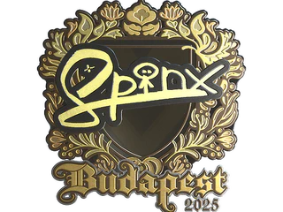 Sticker | Spinx (Gold) | Budapest 2025