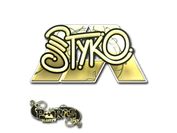 Sticker | STYKO (Gold) | Paris 2023 image