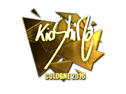 Sticker | kioShiMa (Gold) | Cologne 2016 image
