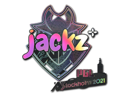 Sticker | JACKZ (Holo) | Stockholm 2021 image