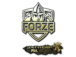 Sticker | forZe eSports (Gold) | Antwerp 2022 image