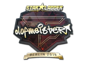 Sticker | olofmeister (Gold) | Berlin 2019 image