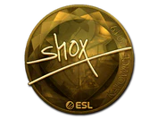 Sticker | shox (Gold) | Katowice 2019 image