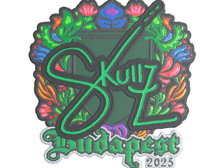 Sticker | skullz (Embroidered) | Budapest 2025