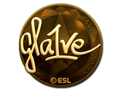Sticker | gla1ve (Gold) | Katowice 2019 image