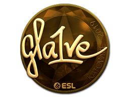 Sticker | gla1ve (Gold) | Katowice 2019 image