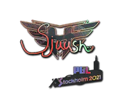 Sticker | sjuush (Holo) | Stockholm 2021 image