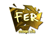 Sticker | fer (Gold) | Cologne 2016 image