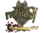 Sticker | m0NESY (Gold) | Shanghai 2024 image