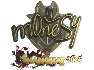 Sticker | m0NESY (Gold) | Shanghai 2024