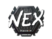 Sticker | nex | London 2018 image