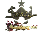 Sticker | Sonic (Gold) | Shanghai 2024 image