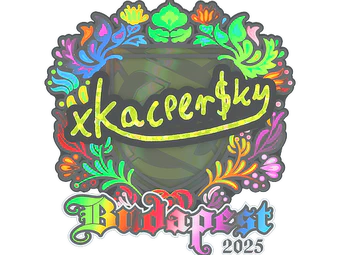 Sticker | xKacpersky (Holo) | Budapest 2025 image