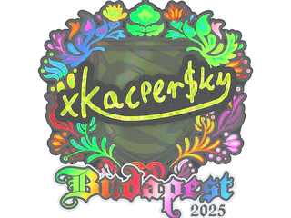 Sticker | xKacpersky (Holo) | Budapest 2025