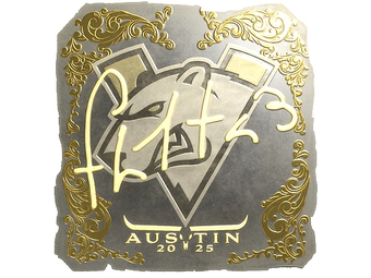 Sticker | FL1T (Gold) | Austin 2025 image