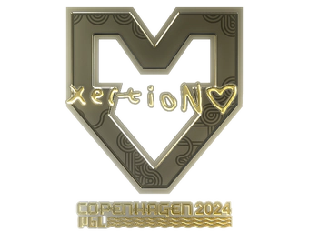 Sticker | xertioN (Gold) | Copenhagen 2024 image