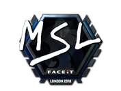 Sticker | MSL (Foil) | London 2018 image