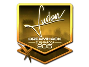 Sticker | Furlan (Gold) | Cluj-Napoca 2015 image