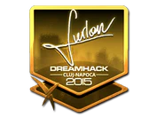 Sticker | Furlan (Gold) | Cluj-Napoca 2015 image