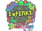 Sticker | ewjerkz (Holo) | Budapest 2025 image