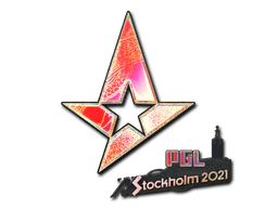 Sticker | Astralis (Holo) | Stockholm 2021 image