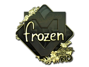 Sticker | frozen (Gold) | Rio 2022 image