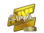 Sticker | s1mple | Atlanta 2017 image